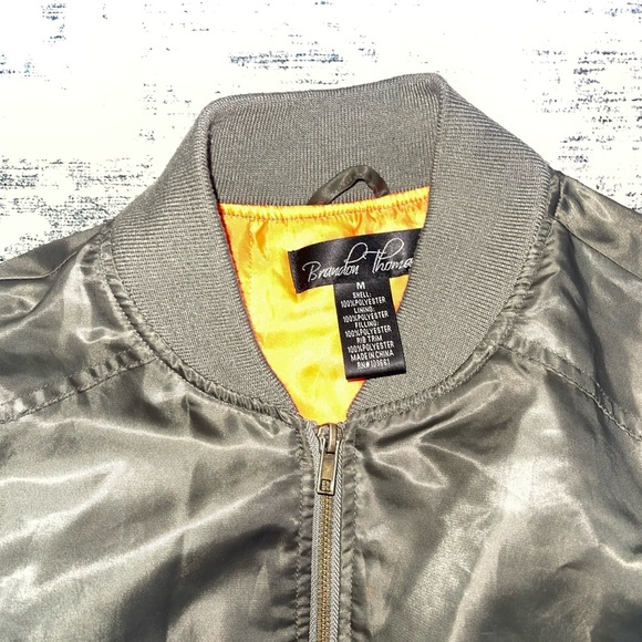 Olive Green Bomber Jacket - Picture 5 of 5